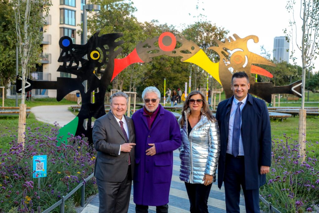 Viedeň otvára unikátny park, kde sa umenie snúbi s prírodou