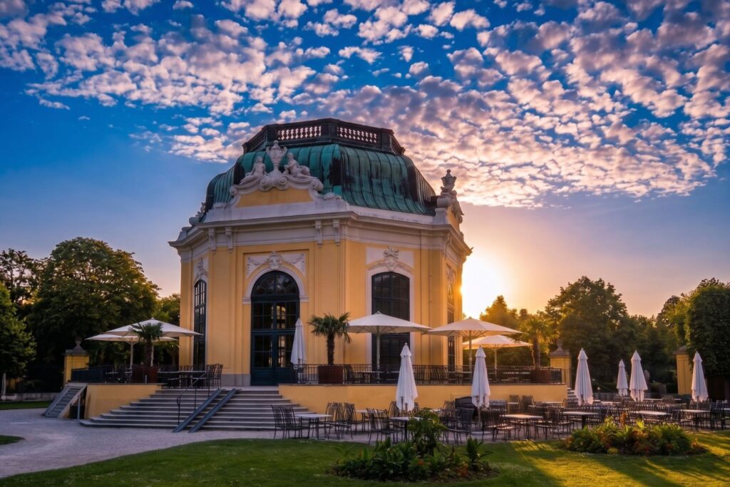 Klenot uprostred kráľovstva zvierat: Viedenský Kaiserpavillon miesto, kde sa história podáva na tanieri